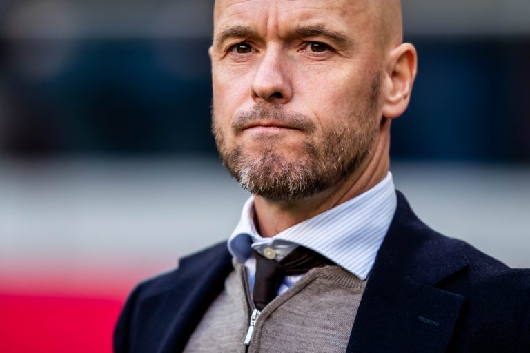 Voetbaltrainer Erik ten Hag